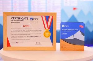 喜报！幻影体育网页版集团荣膺“2024极帜奖—最佳人力资源管理项目”奖